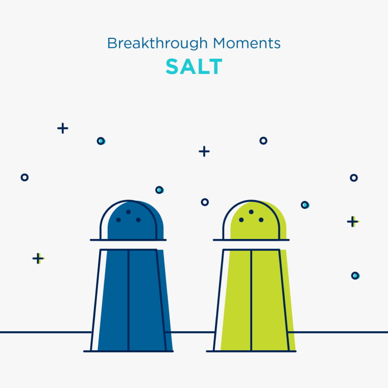 Illustration of salt