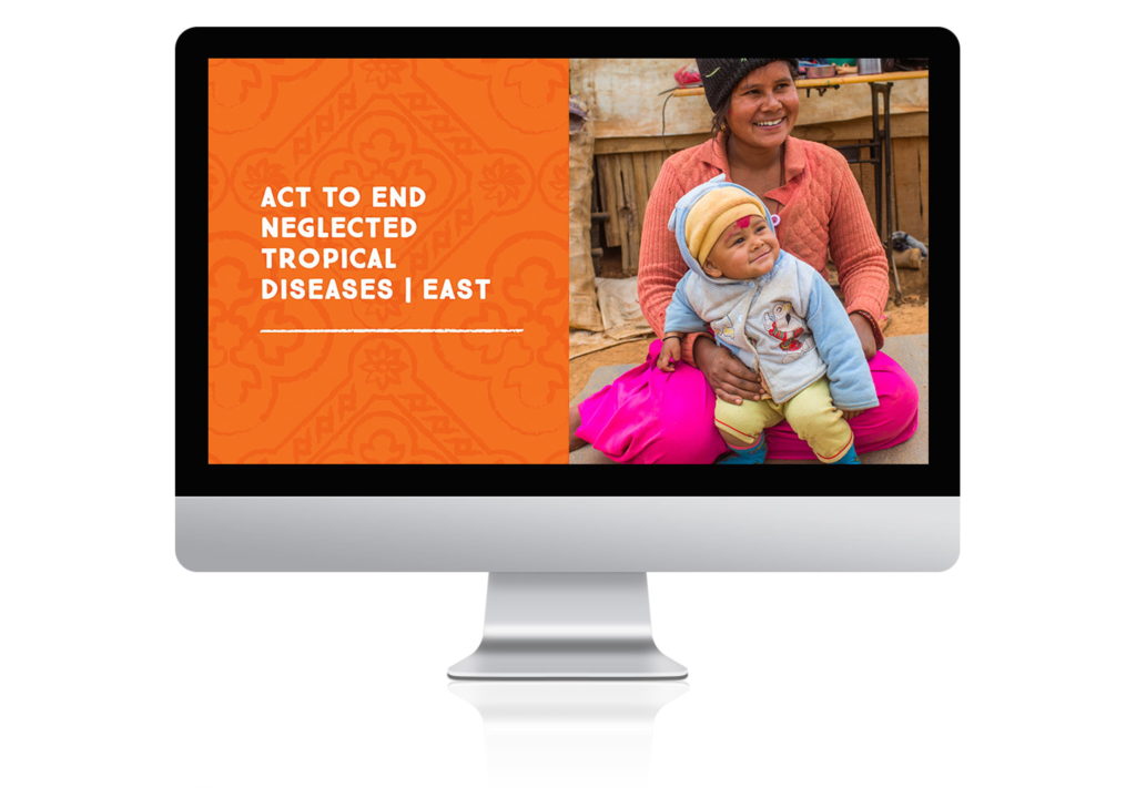 Act to End NTDs | East Branding web imagery