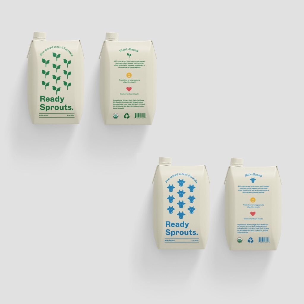 Milk and Formula Package Design by Kendra McDonald