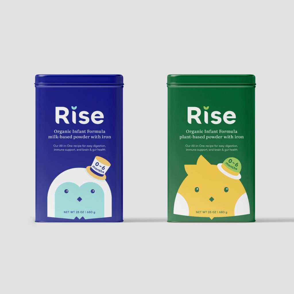 Milk and Formula Package Design by Yihsuan Lu